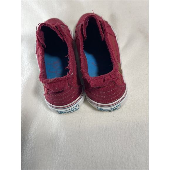 Blowfish Women’s Play Slip-On Sneakers Size 8.5 Casual Sneaker Red - Picture 6 of 8